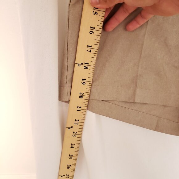 Greg Norman Men Beige Khaki Performance Moisture Wicking Golf Shorts Size 38 - Picture 6 of 13